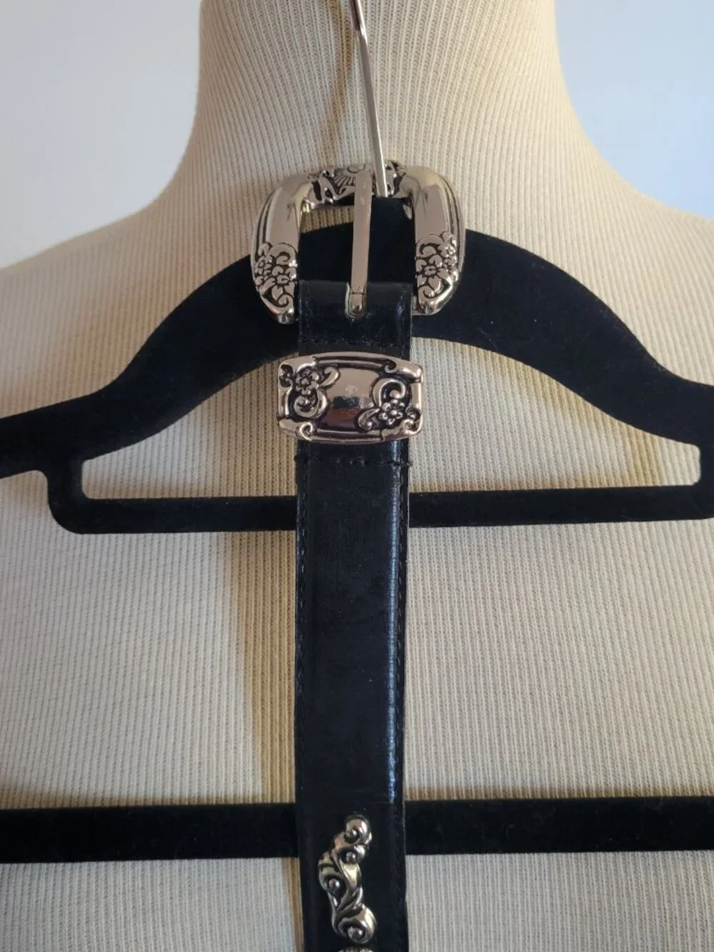 Chrome Hearts Talon Belt & Brighton Marcus Reversible Belt (set of 2)